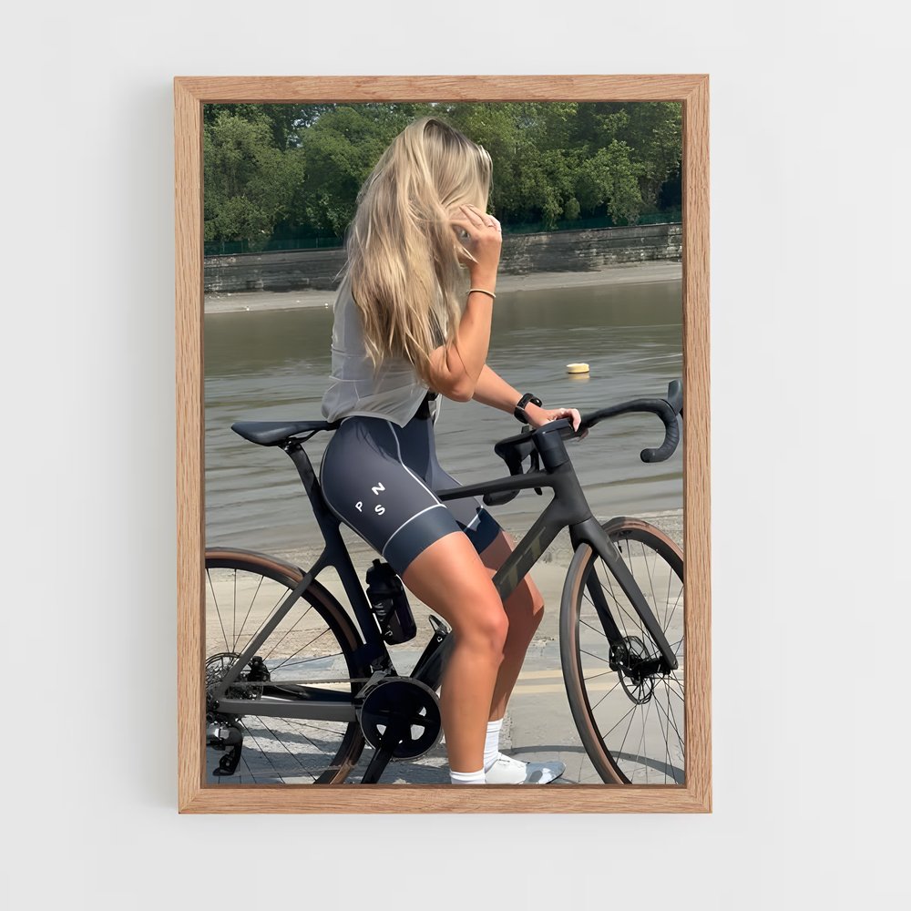 Poster Road de cycling – affiche Cyclisme (vue 4)